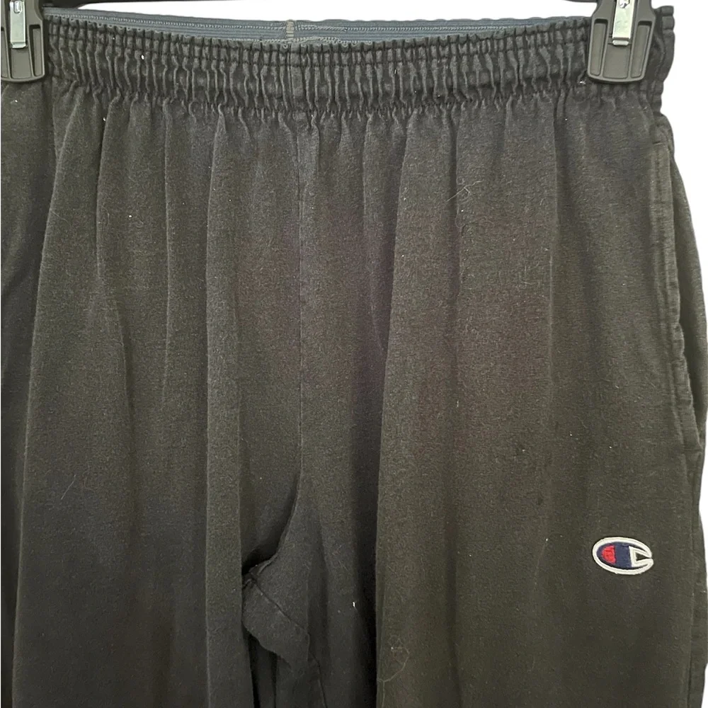Champion Black‎ Stretchy Athletic Jogger Pants Medium